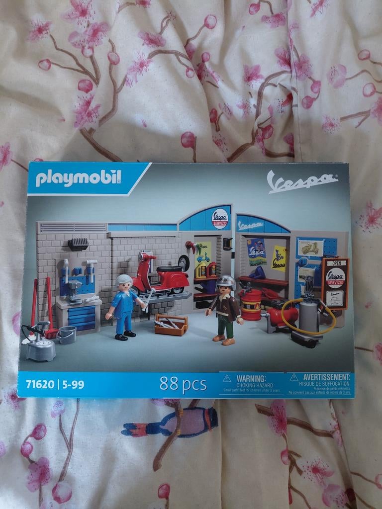 Playmobil vespa garage, Kinderen en Baby's, Ophalen of Verzenden