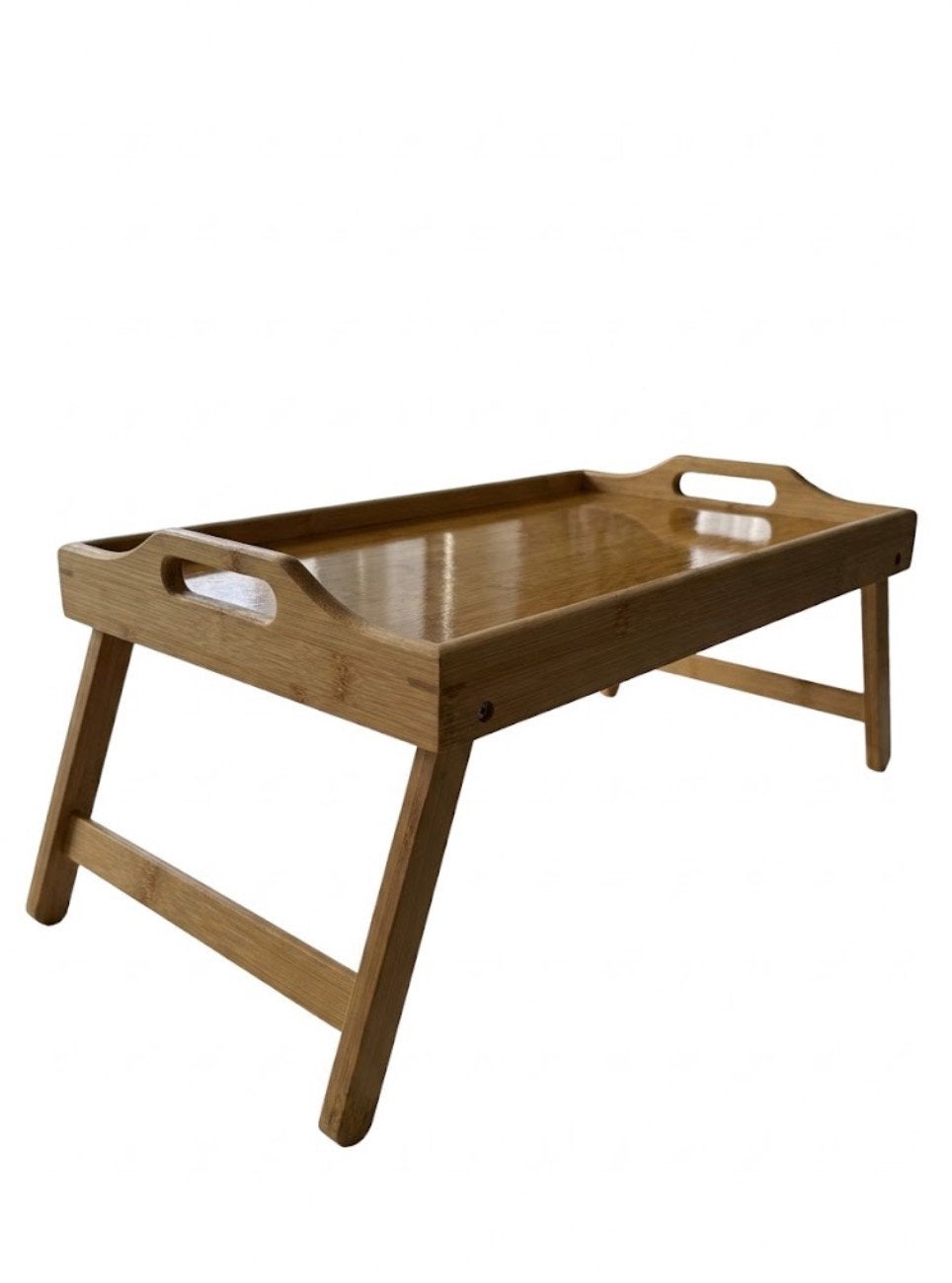Plateau de lit pliable en bambou, Enlèvement, Utilisé