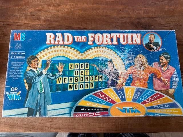 Spel Rad van fortuin VTM, Drie of vier spelers, Ophalen of Verzenden, Gebruikt, MB spelen