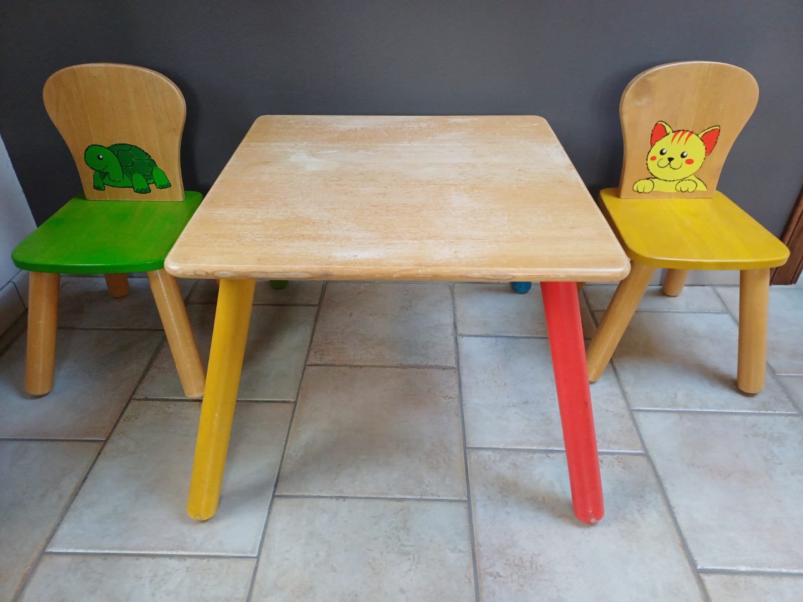 Speeltafel, Ophalen, Gebruikt, Stoel(en)