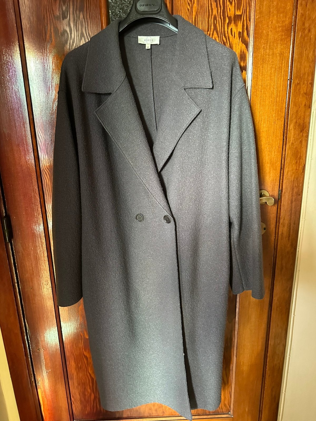 Grijze mantel Gigue, Vêtements | Femmes, Grandes tailles, Enlèvement ou Envoi, Comme neuf, Gris, Veste ou Manteau