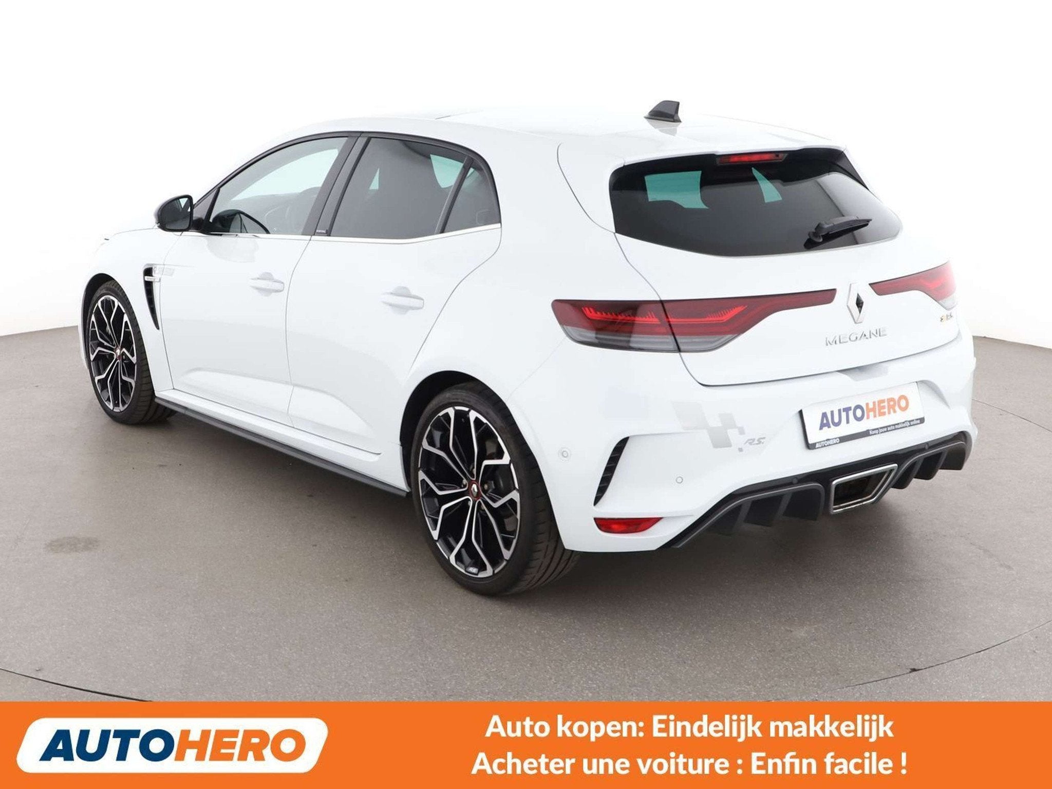 Renault Mégane 1.8 TCe R.S. (bj 2022, automaat), Auto's, 1518 kg, Gebruikt, 300 pk, Wit