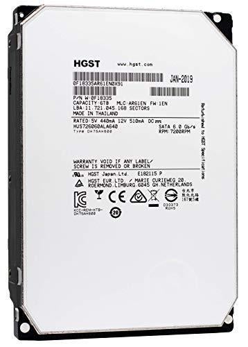 HGST Ultrastar He6 (SATA 6 Gbit/s), 6 To, Enlèvement ou Envoi, 6tb, Interne, Western Digital (WD)