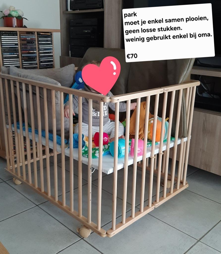 Park eenvoudig plooibaar., Kinderen en Baby's, Ophalen