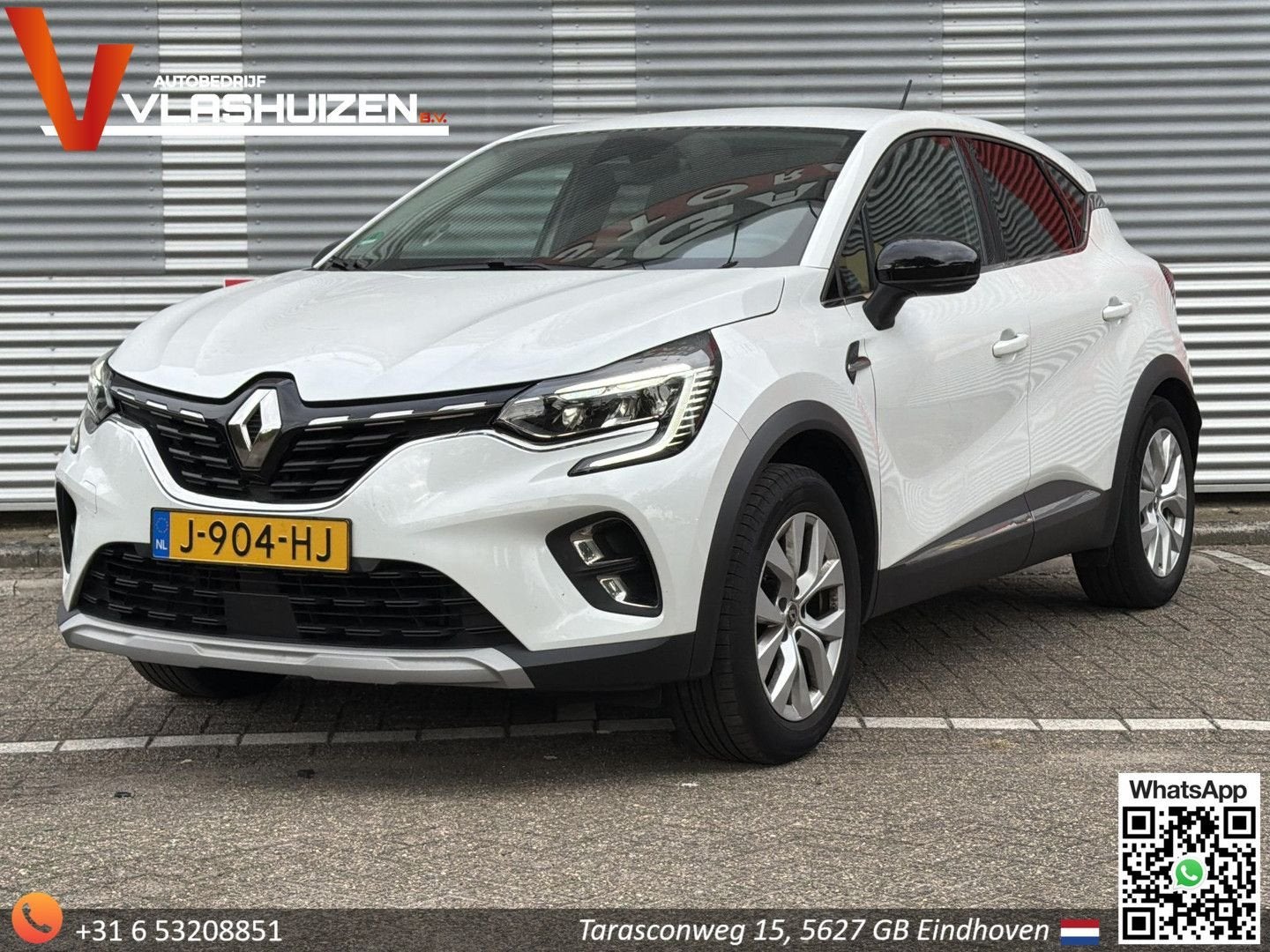 Renault Captur 1.0 TCe 100 Intens | € 7.800,- NETTO! | Cruis, Auto's, Wit, Bedrijf, Handgeschakeld, SUV of Terreinwagen