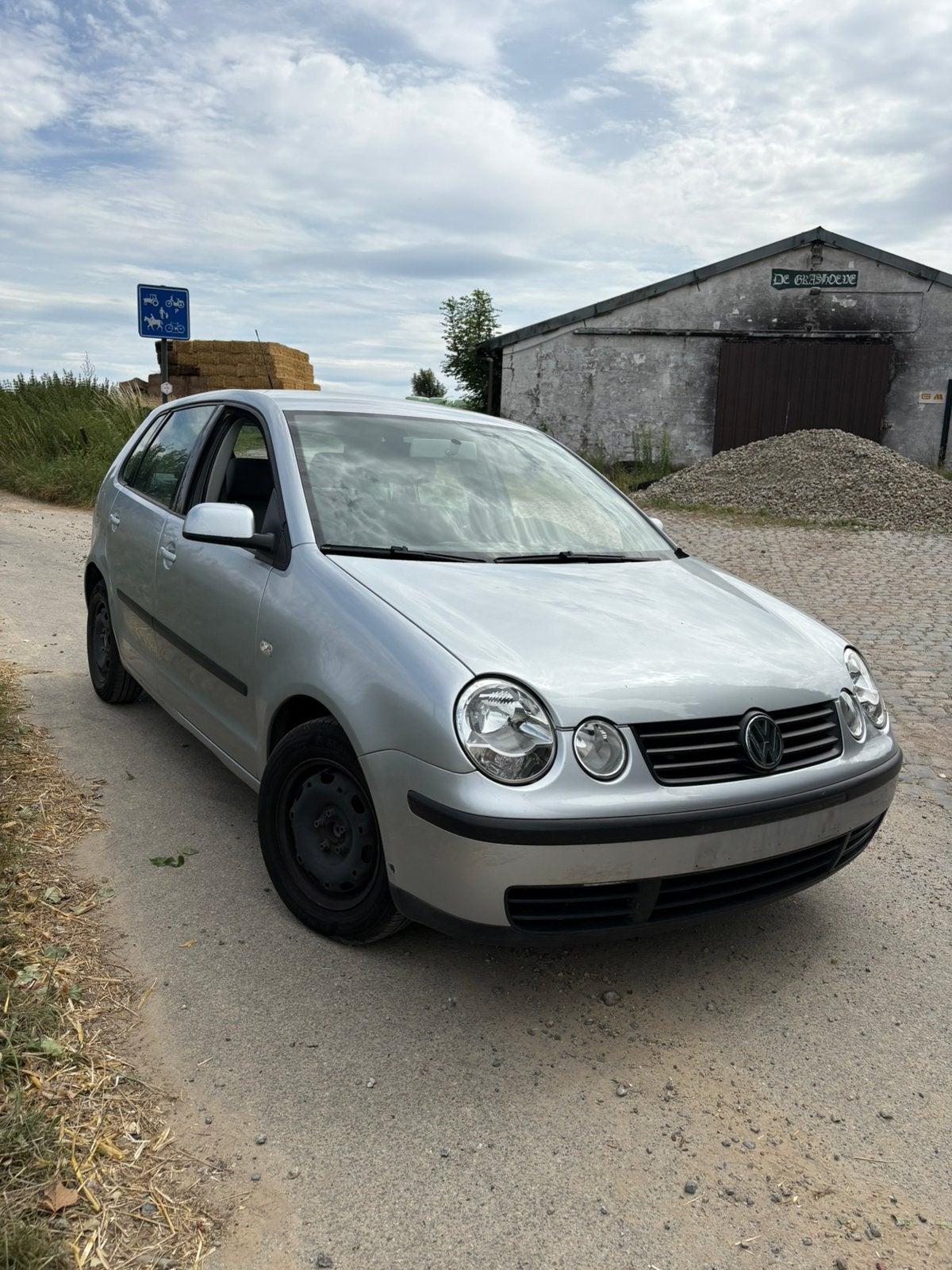 VOLKSWAGEN POLO 1.4 BENZINE AIRCO 5 DEUREN 147.453 KM proper, Bluetooth, 4 cilinders, Bedrijf, 5 zetels