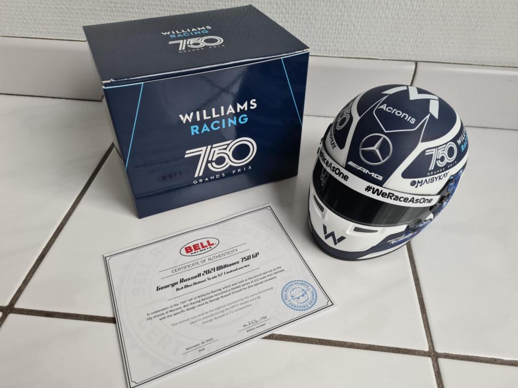 F1 1/2 Helm George Russel Monaco GP 2021 (L.E.) * NIEUW *, Enlèvement ou Envoi, Neuf, ForTwo