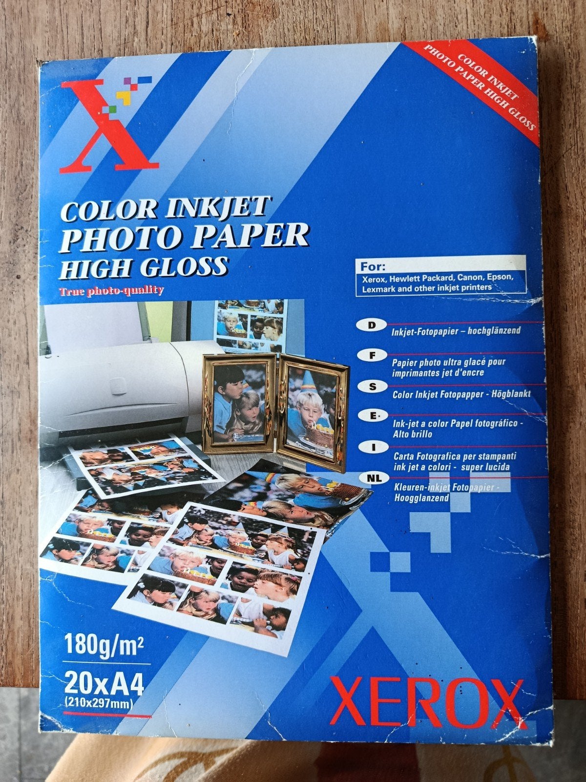 foto papier, Ophalen