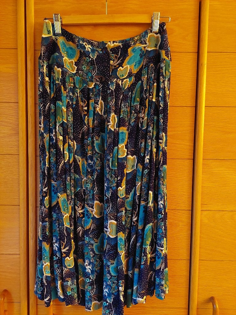 Jupe d'été à motifs colorés - modèle ample - taille 40, Sandra Lendi, Taille 38/40 (M), Enlèvement ou Envoi, Comme neuf