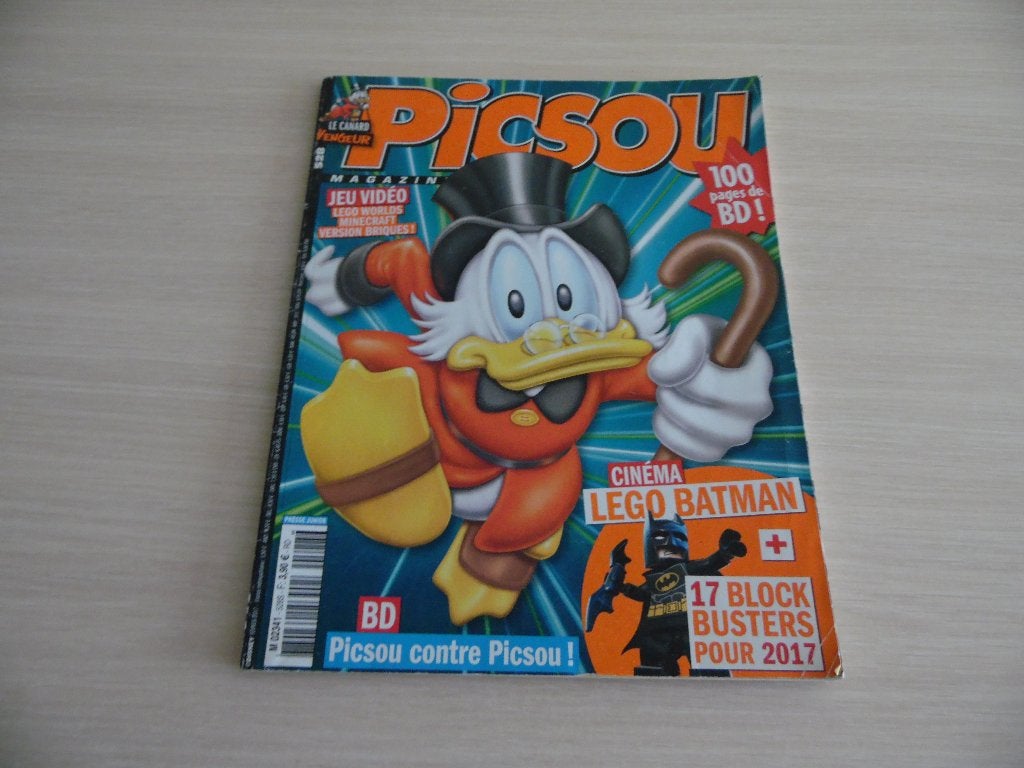 PICSOU MAGAZINE N°528, Enlèvement ou Envoi, Comme neuf, WALT DISNEY, Une BD