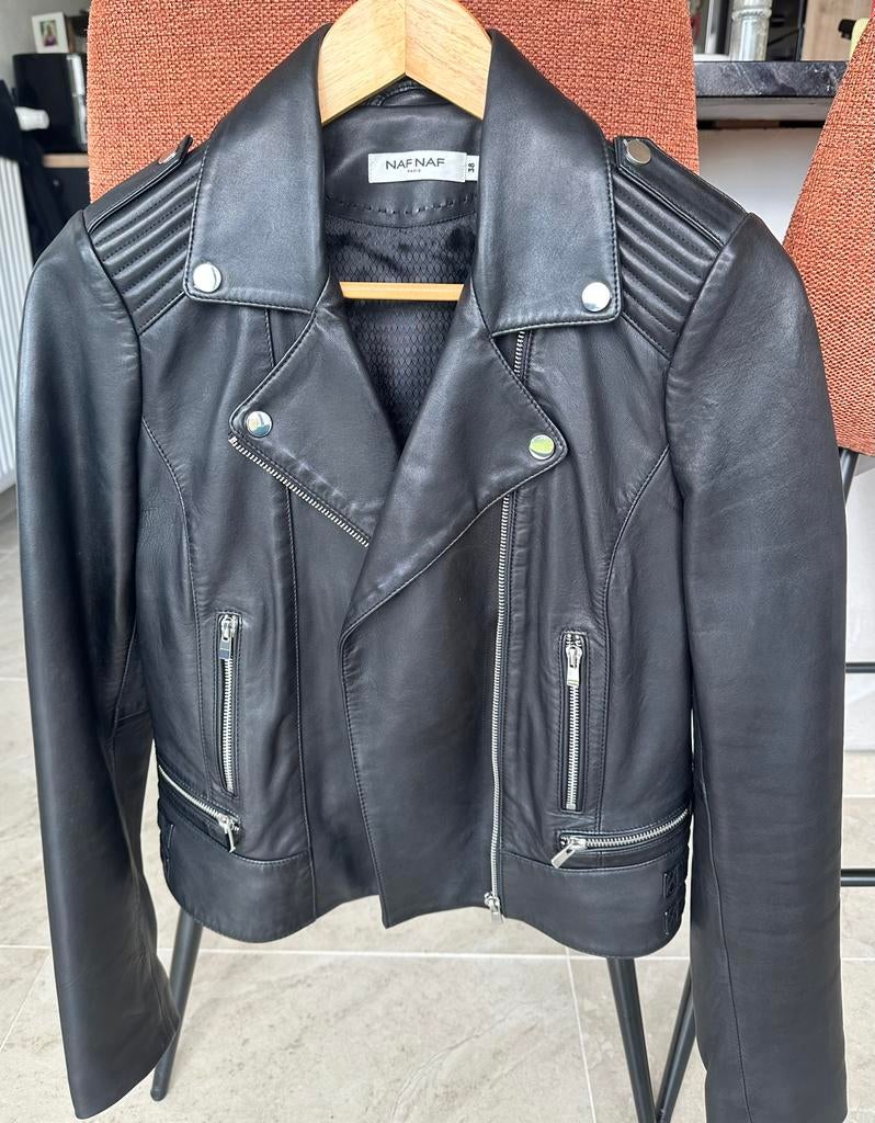 Veste en cuir neuve T 38, Dieren en Toebehoren, Paardrijkleding, Ophalen, Nieuw