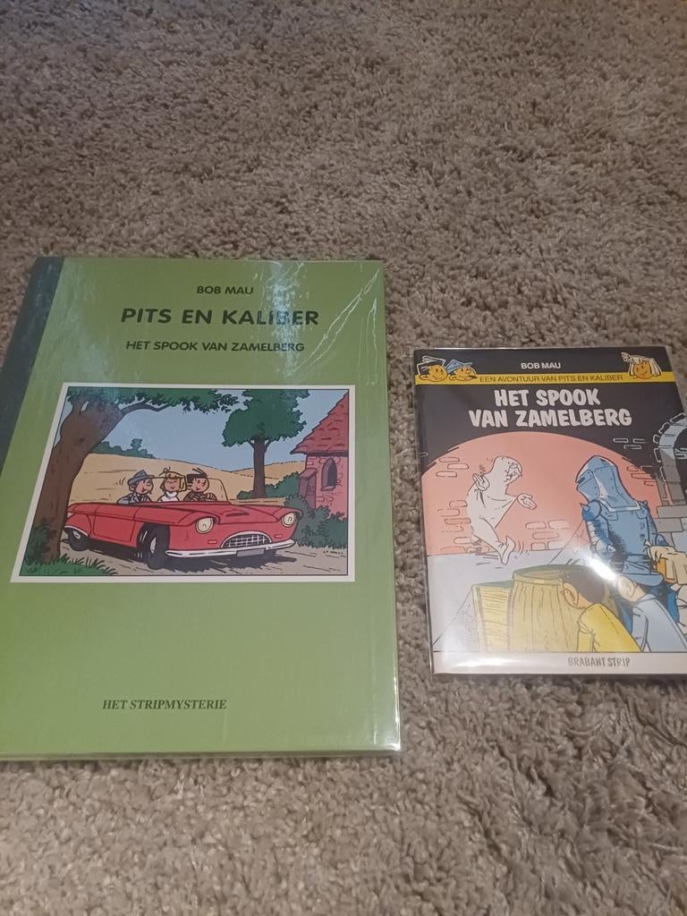Bob Mau - Pits en Kaliber - Luxe album + Softcover, Boeken, Meerdere stripboeken, Ophalen of Verzenden, Zo goed als nieuw