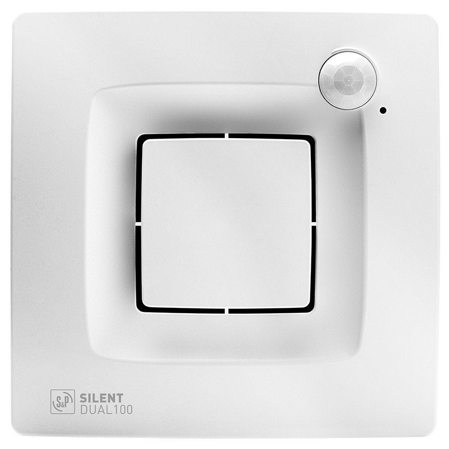 Silent Dual 100 ventilator beweging+hygro, Envoi