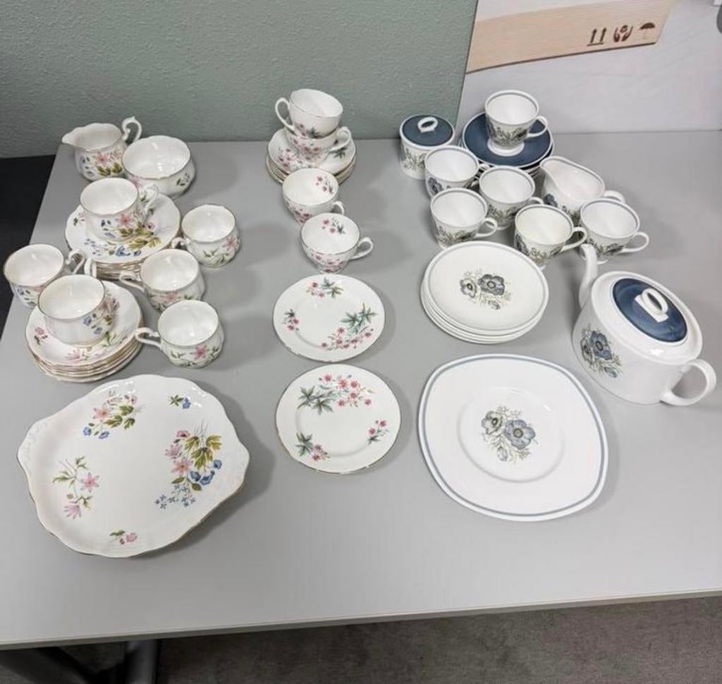 3x Engels porseleinen servies – Royal Doulton Bosun Richmond, Antiek en Kunst, Ophalen of Verzenden