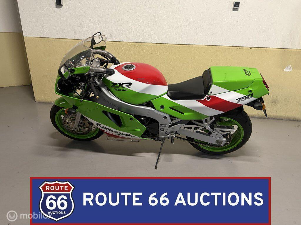 Kawasaki ZXR750 | 1989 | Route 66 Auctions, Overige merken, Zwart, Bedrijf, Handgeschakeld