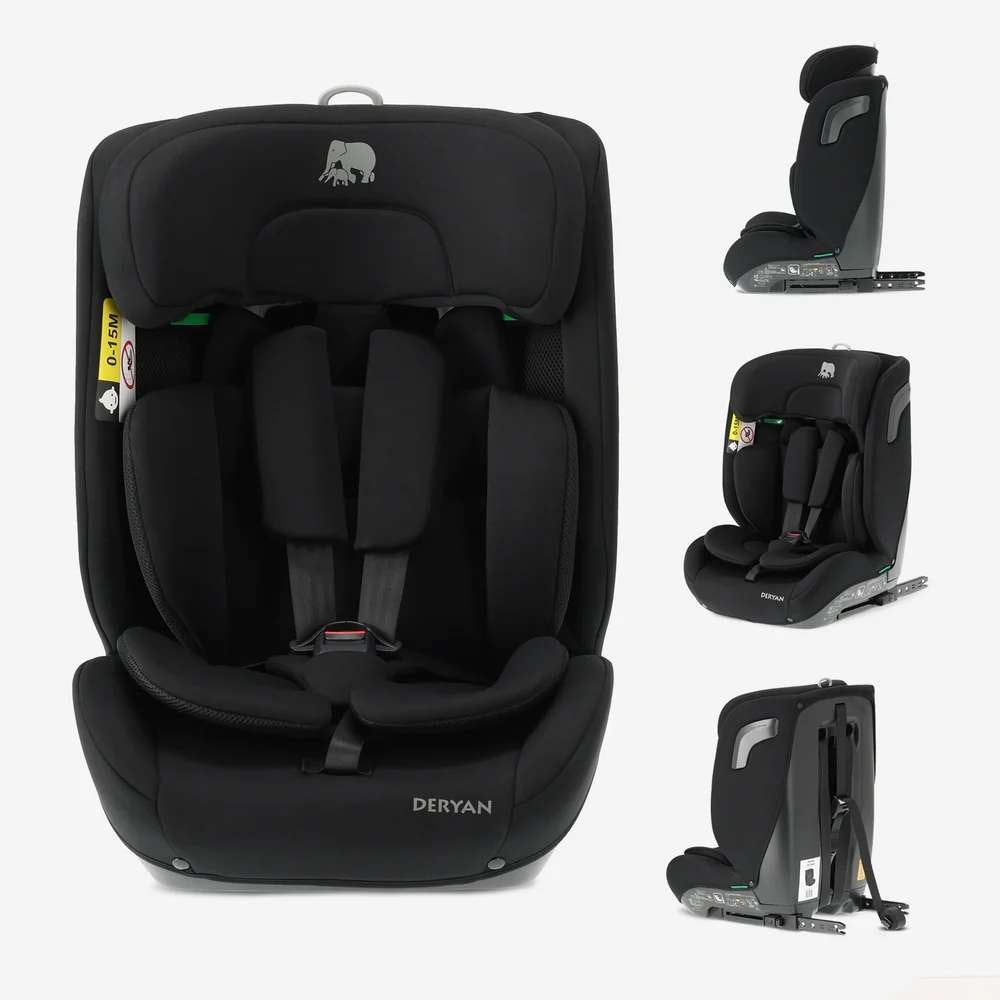 DERYAN Carter Luxe i-Size Autostoel 76-150 cm ISOFIX, Autres marques, Ceinture de sécurité, Enlèvement ou Envoi, Dossier réglable