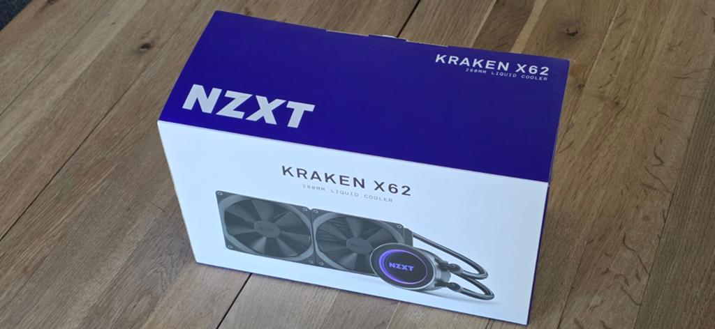 NZXT Kraken X62 (280mm) inclusief AM5 mount, Computers en Software, Computerkoelers, Ophalen, Gebruikt, Waterkoeling