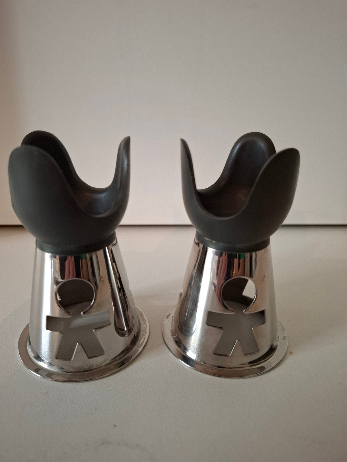 eierdopjes merk Alessi vintage  2007, Ophalen of Verzenden