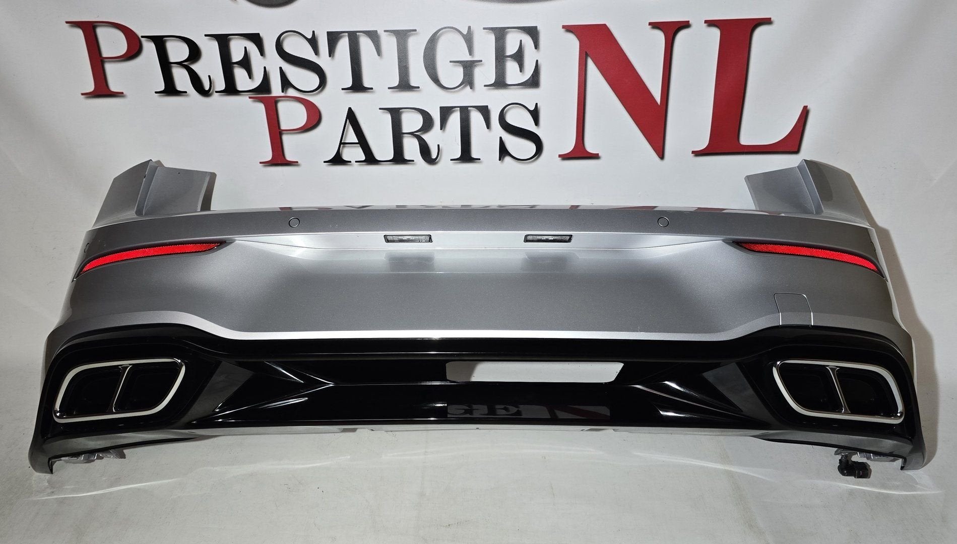 Achterbumper VW Golf 8 VIII R-LINE COMPLEET 5H6807421D 4xPDC, -, Origine de la pièce connue, Utilisé, -
