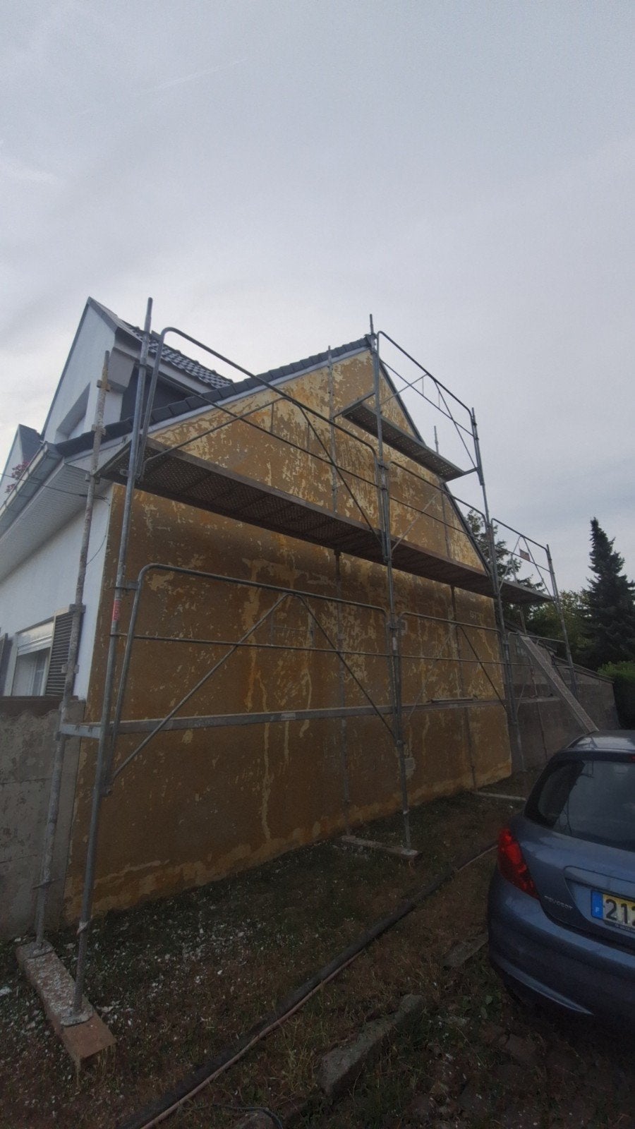 enduit facade l'extérieur projeté crépis, Doe-het-zelf en Bouw, Ophalen of Verzenden