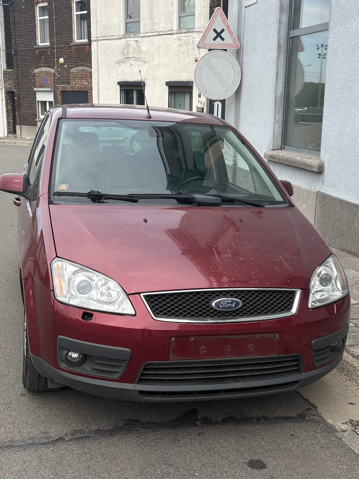 Ford C-Max 1600 TDCI 2005 cuir airco 1250€, Leder, Diesel, Particulier, Airconditioning