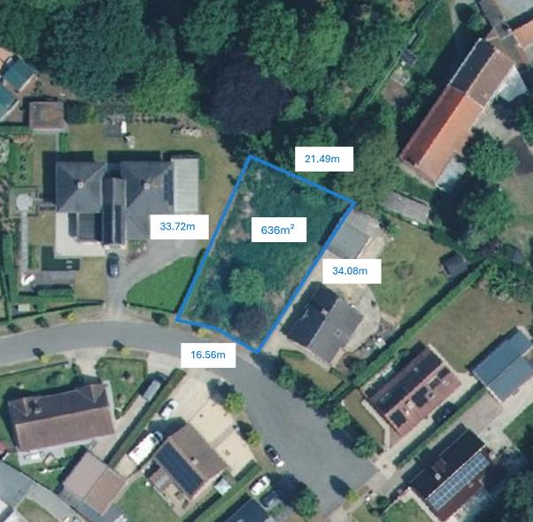 Bouwgrond voor open bebouwing in Maria-Aalter, Immo, Maria-Aalter, Verkoop zonder makelaar, 500 tot 1000 m²