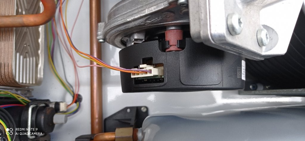 Gaswandketel Renova bulexthema condens F25/30 vr onderdelen, Bricolage & Construction, Enlèvement, Utilisé, Gaz naturel, Élément