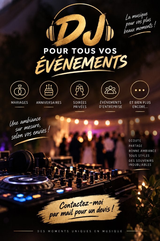 DJ femme, Divers, Enlèvement ou Envoi, Neuf