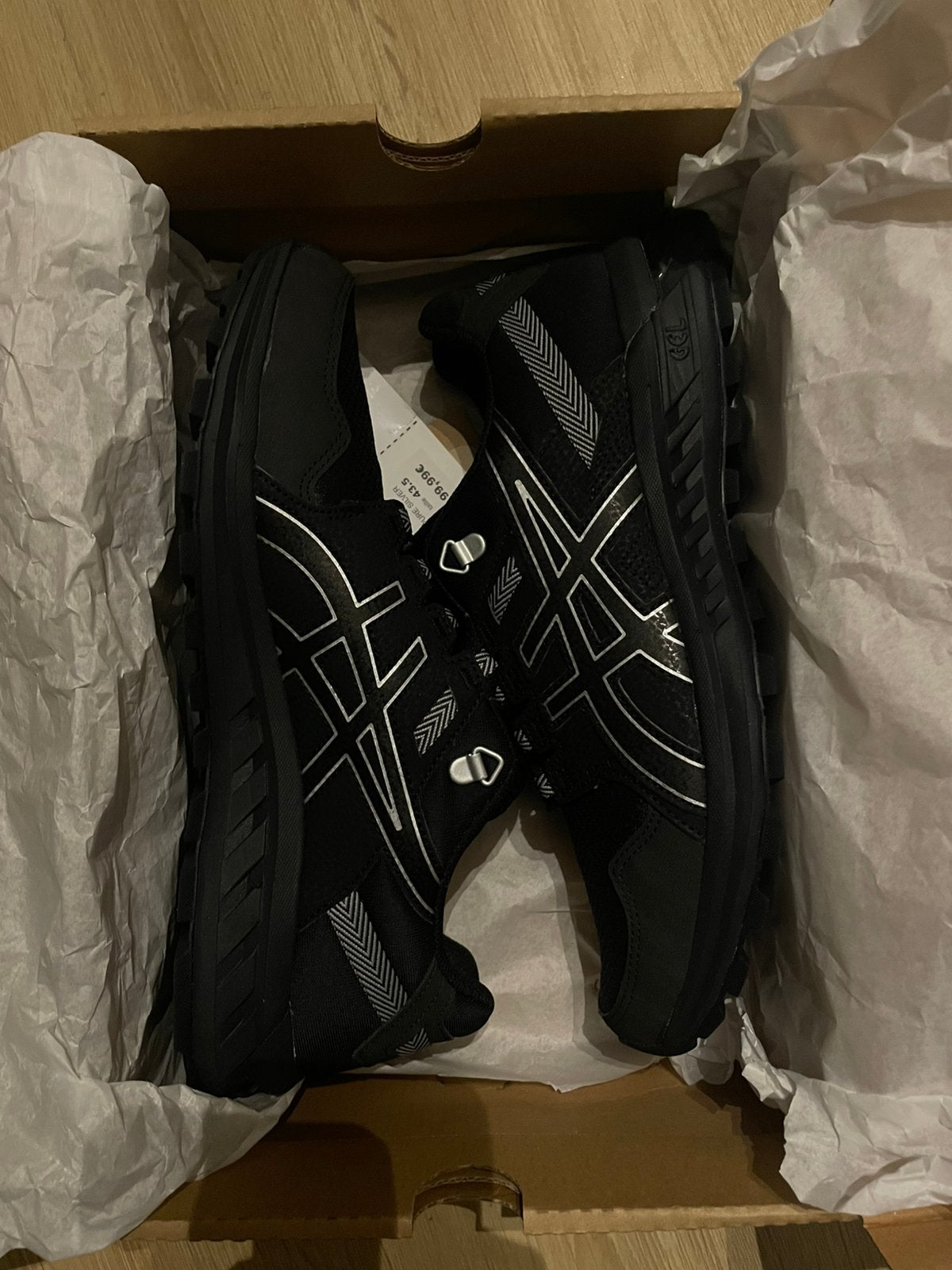 Zwarte asics, Ophalen, Zwart, Nieuw, Sneakers