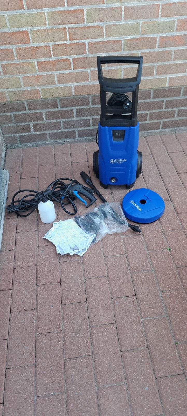Nelfisk hogedrukreiniger, Tuin en Terras, Ophalen