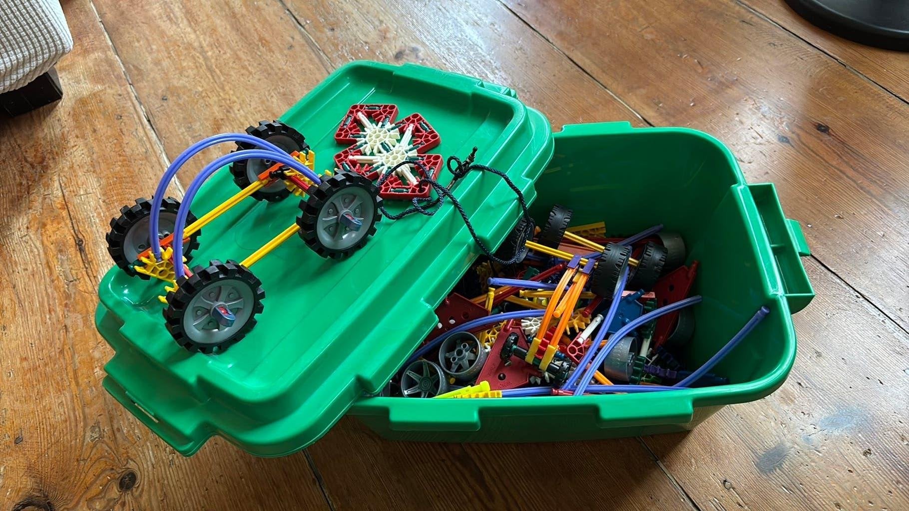 Knex, Ophalen, Gebruikt