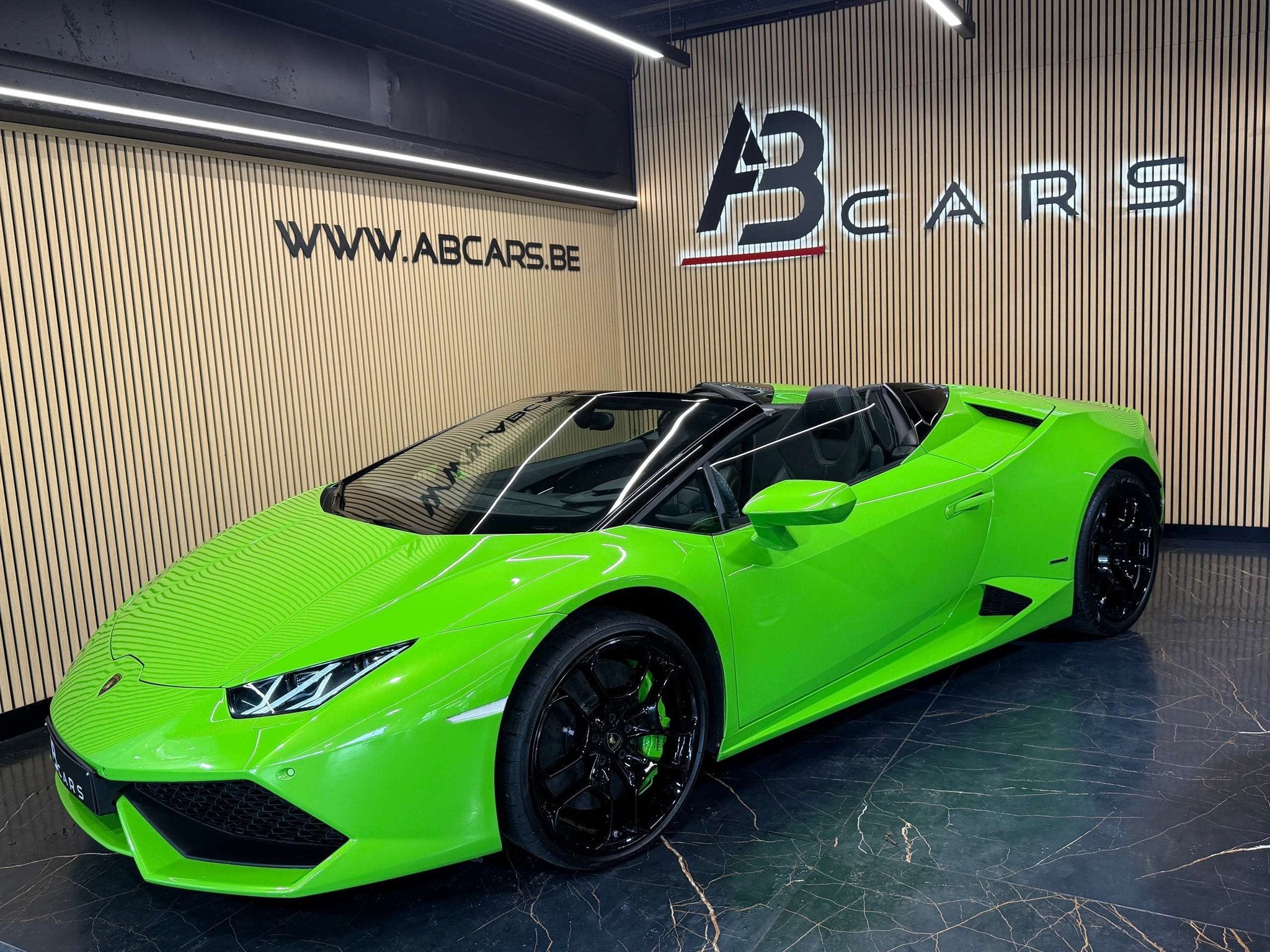 Lamborghini Huracan SPYDER 5.2I V10 40V LP610-4* BELIGUM CAR, Automaat, Gebruikt, Cabriolet, 448 kW