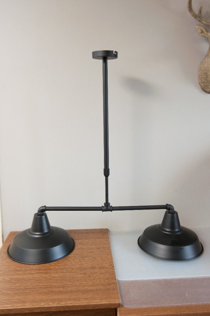 armatuur hanglamp Ivar, Maison & Meubles, Comme neuf, Landelijk, Enlèvement, E27 (grand)