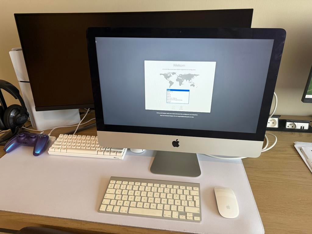 IMac 21.5 inch, Computers en Software, Apple Desktops, Ophalen, Gebruikt, IMac, HDD