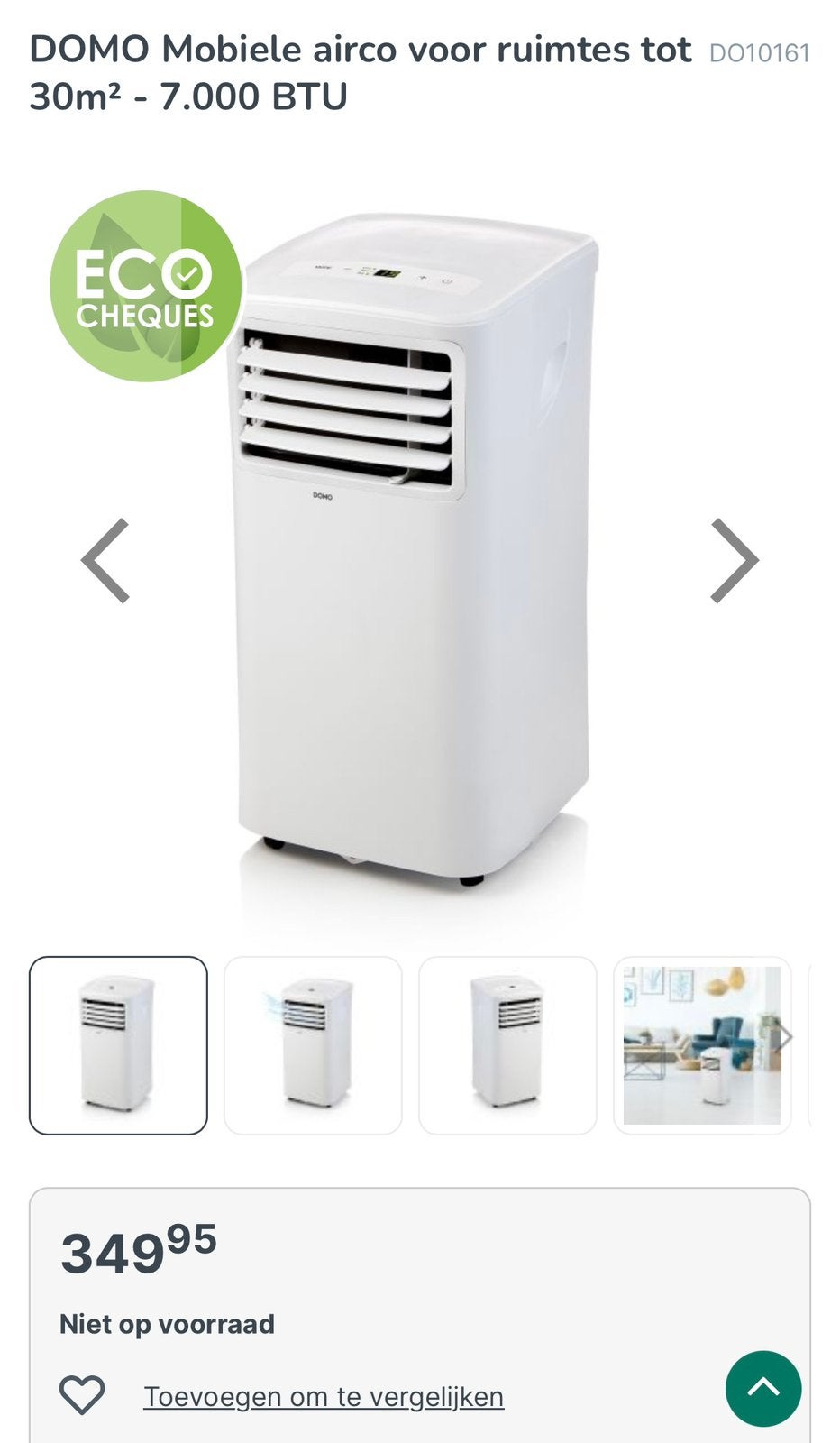 Climatiseur mobile Domo, Enlèvement, Comme neuf, Climatiseur mobile