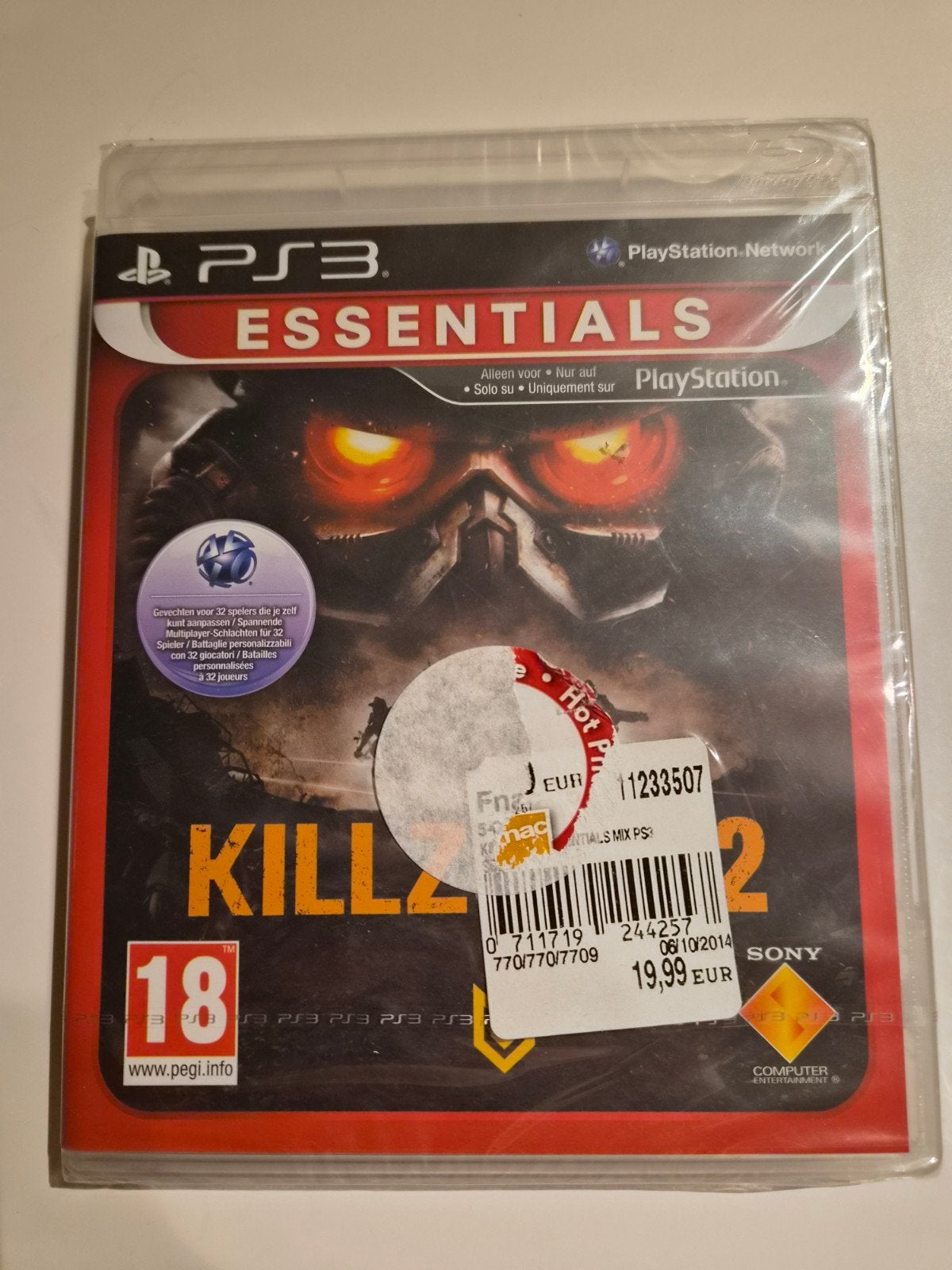 Killzone 2 Essentials, PS3 Nieuw Sealed, Enlèvement ou Envoi, Autres genres, À partir de 18 ans