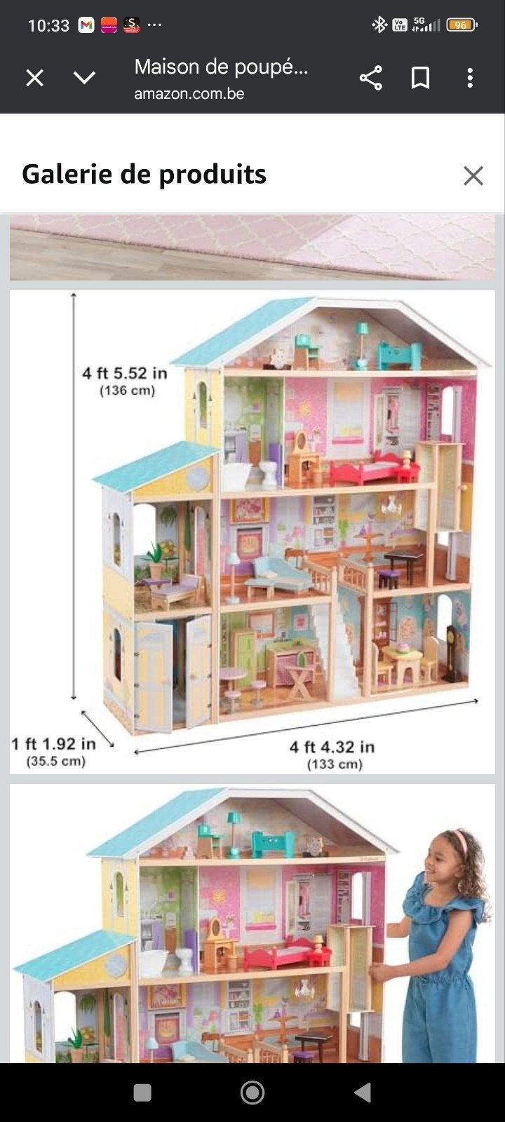 Maison de Barbies XXL, Enfants & Bébés, Jouets | Maisons de poupées, Enlèvement