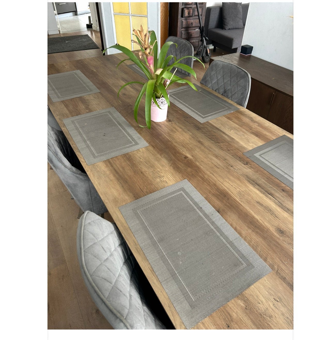 Table+ chaises, Maison & Meubles, Ameublement | Revêtements de sol, Enlèvement, Utilisé