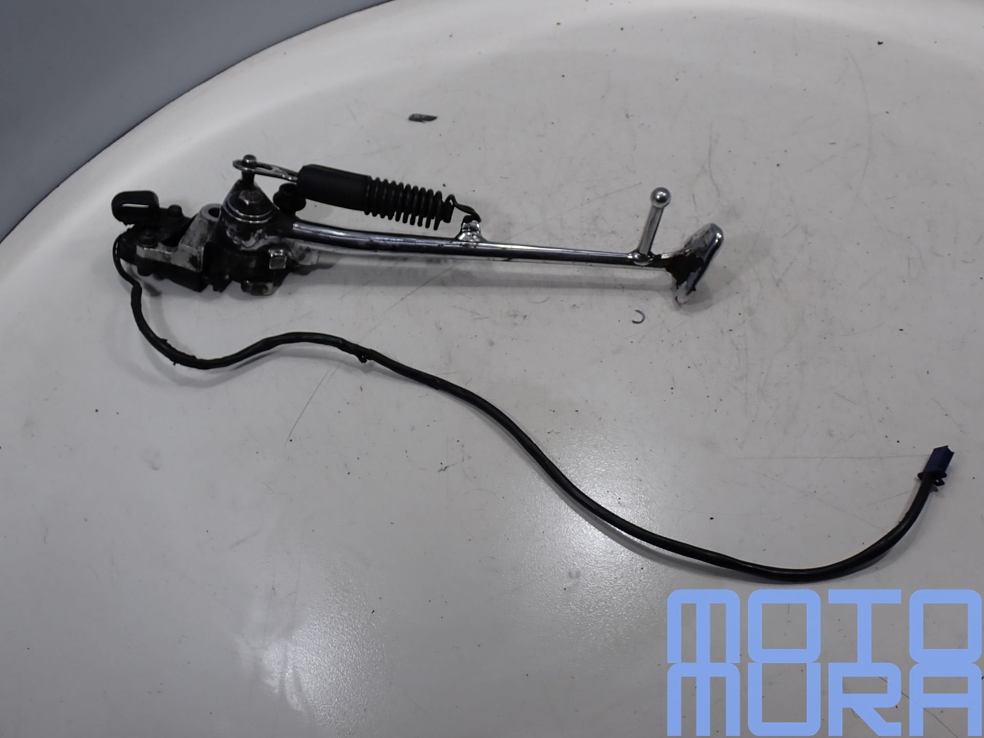 zijstandaard chrome  Yamaha YZF R1 1998 - 2001 RN01 RN04 zij, Gebruikt, -, -, Ophalen of Verzenden