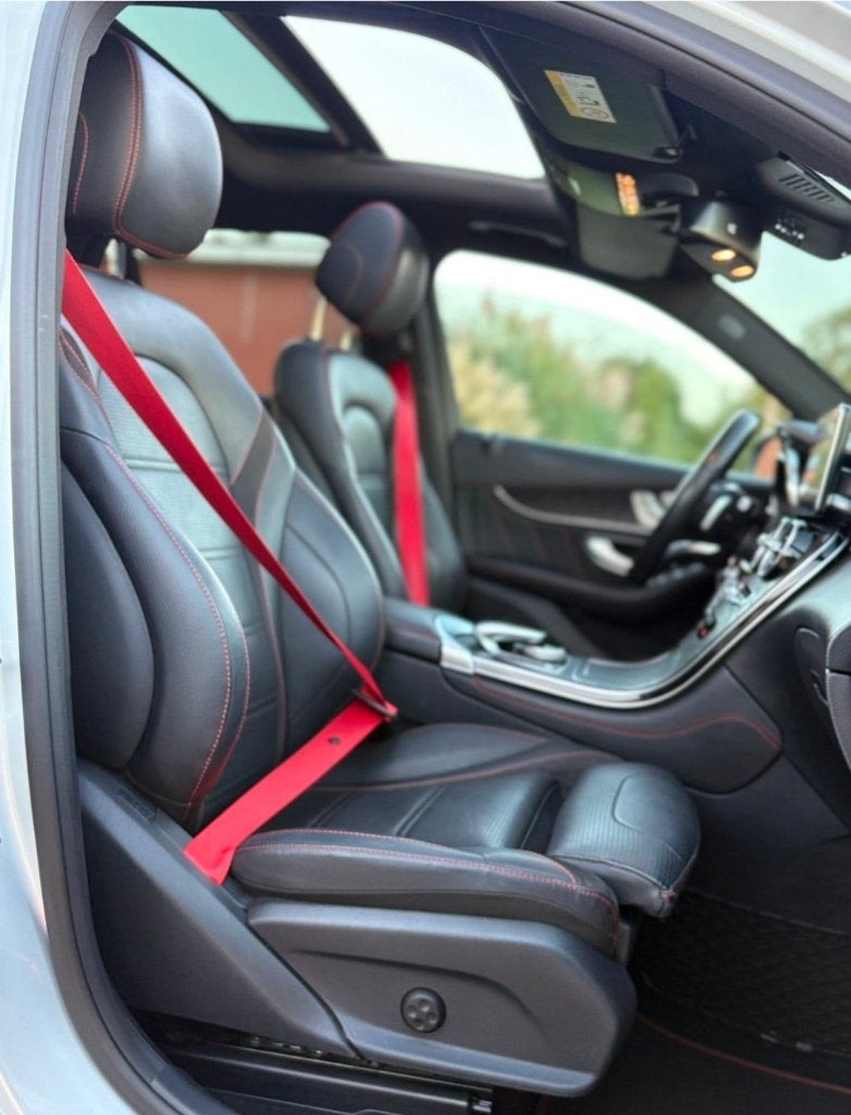 Mercedes GLC43 AMG 4MATIC BiTurbo Pano Navi 367PK, Autos, Cuir, Argent ou Gris, Achat, Euro 6