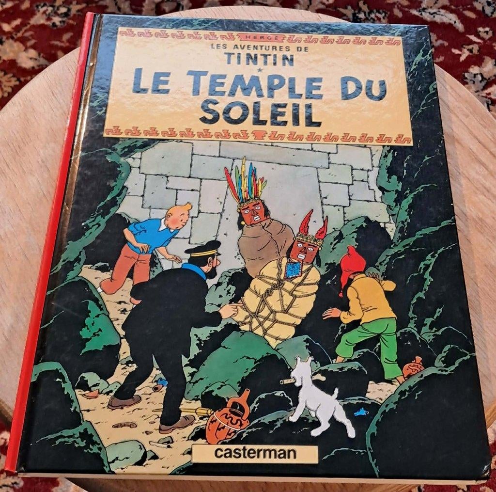 Tintin - Le Temple du soleil, Livres, Enlèvement ou Envoi, Une BD, Utilisé, Hergé