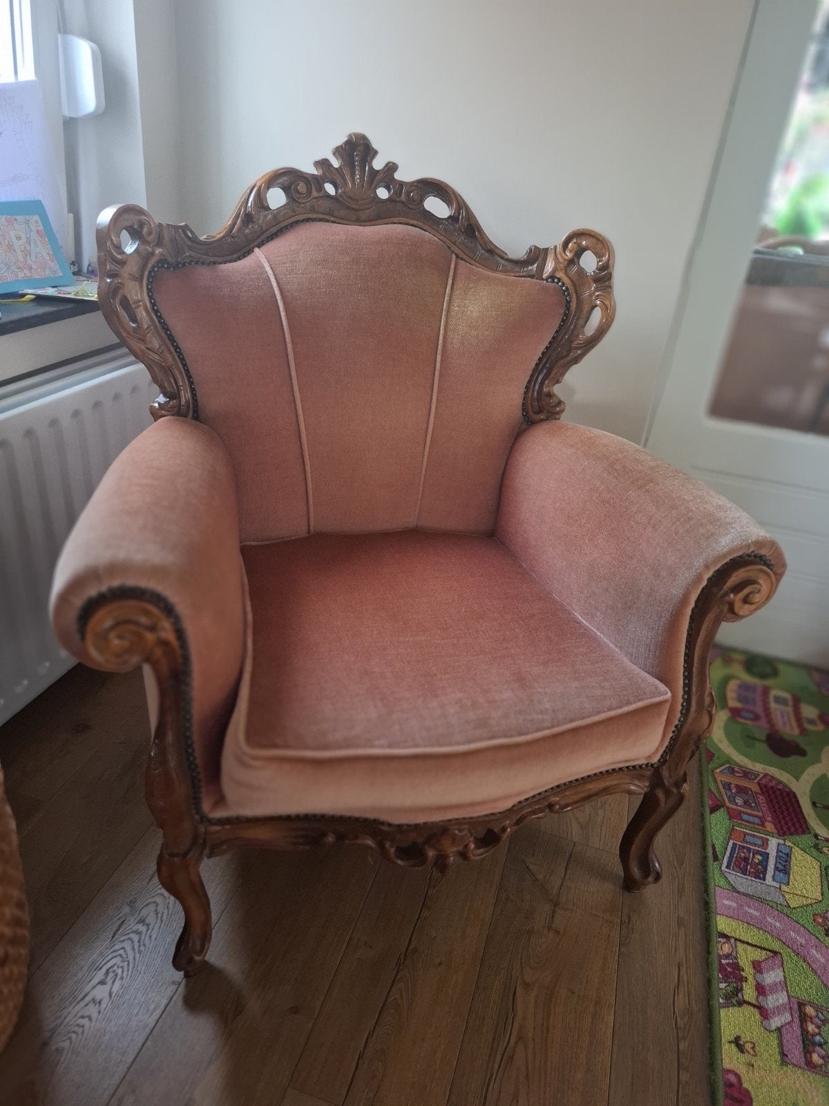 2x antieke stoel(zetel), Ophalen