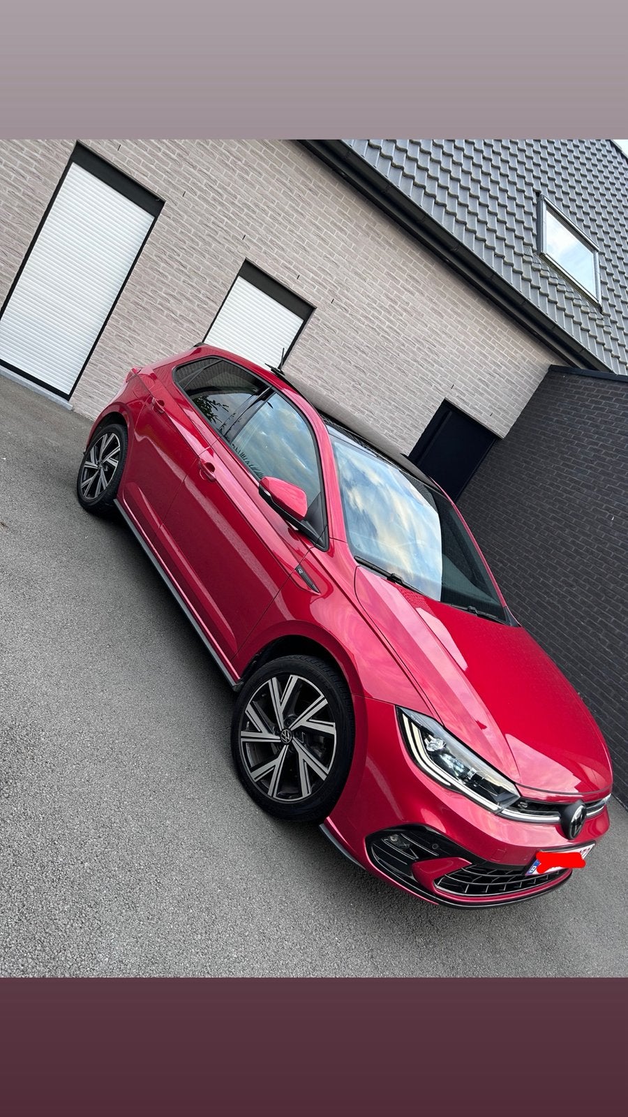 Polo Volkswagen, Autos, Rouge, Achat, 5 places, Automatique