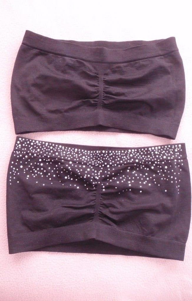 Set van 2 ongedragen bandeau topjes - maat S, Neuf, Taille 36 (S), Enlèvement, C&A