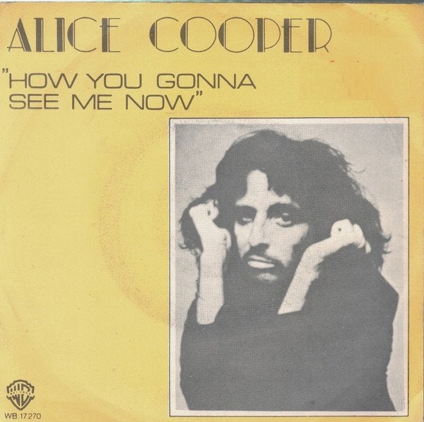 7" Alice Cooper – How You Gonna See Me Now, Cd's en Dvd's, Vinyl | Rock, Gebruikt, 7 inch, Ophalen of Verzenden, Classic Rock