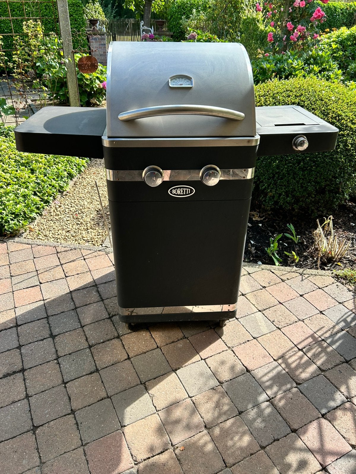 Boretti gas bbq, Tuin en Terras, Ophalen, Zo goed als nieuw