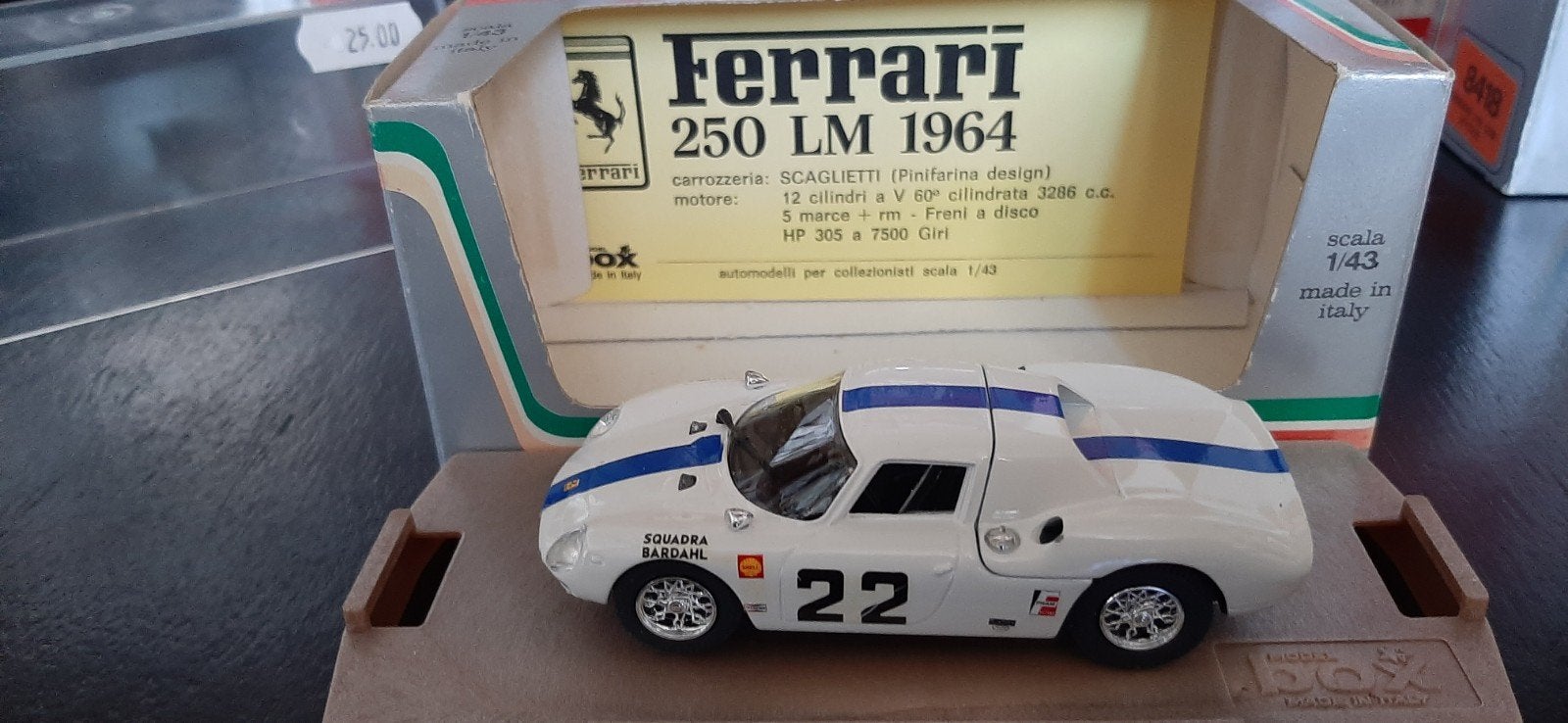 Ferrari 250 LM  Box 8437  Monza 1966, Ophalen of Verzenden, Nieuw