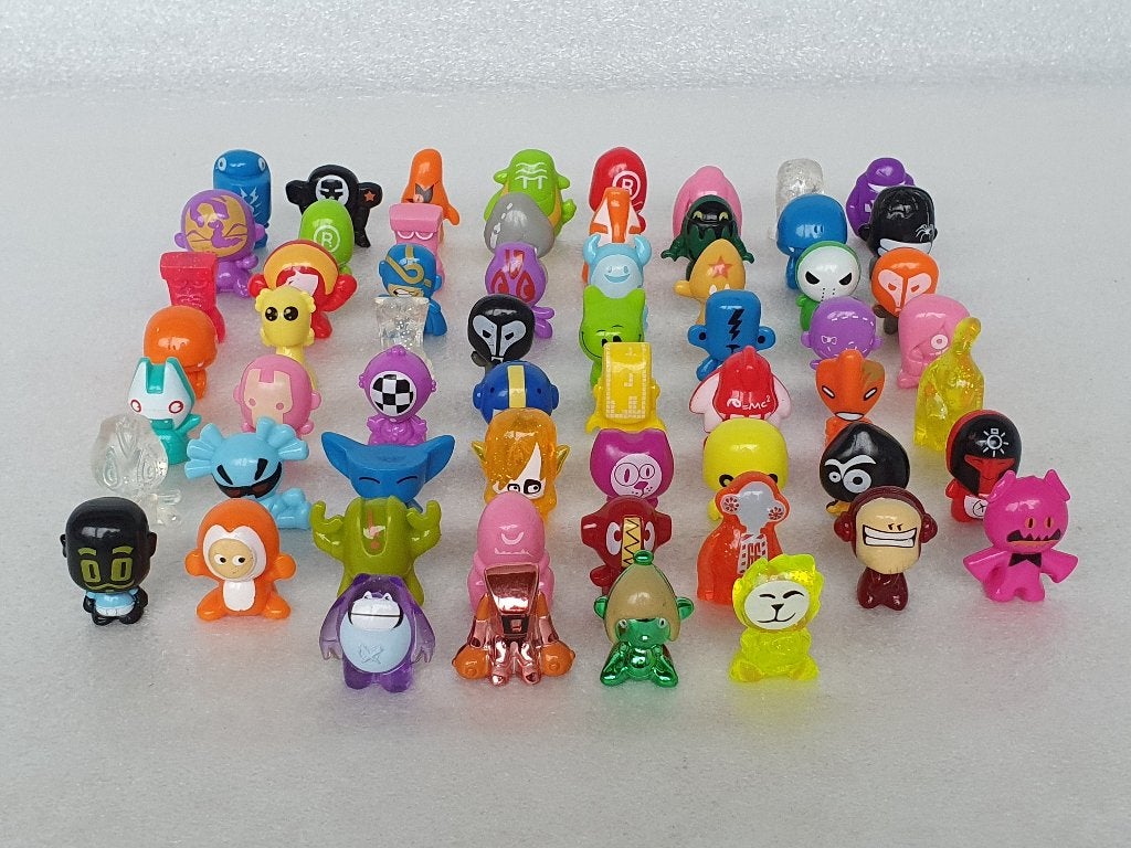 Lot van 60 Gogo's Crazy Bones (2), Ophalen of Verzenden, Gebruikt