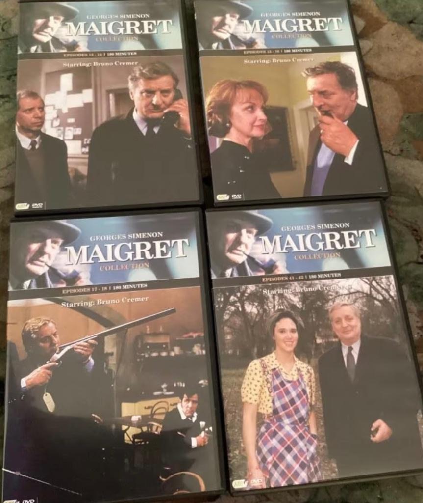 Georges Simenon MAIGRET collection (4 dvd’s), Enlèvement ou Envoi