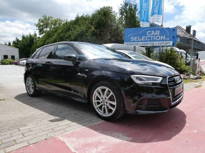 Audi A3 85kW 117943km 2020, Autos, Cuir, Achat, Capteur de lumière, Noir